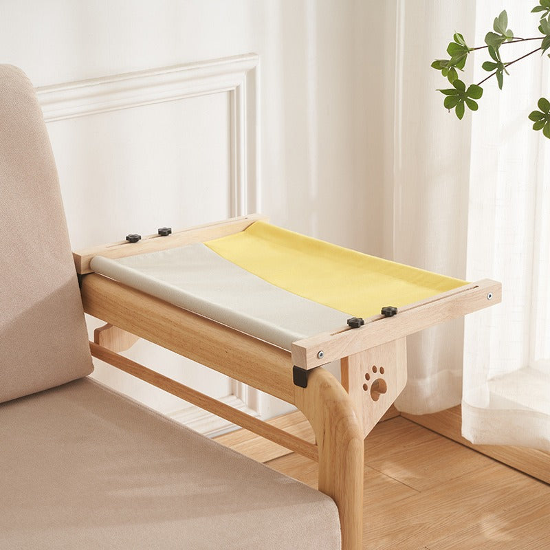 Cat Solid Wood Hanging Bed