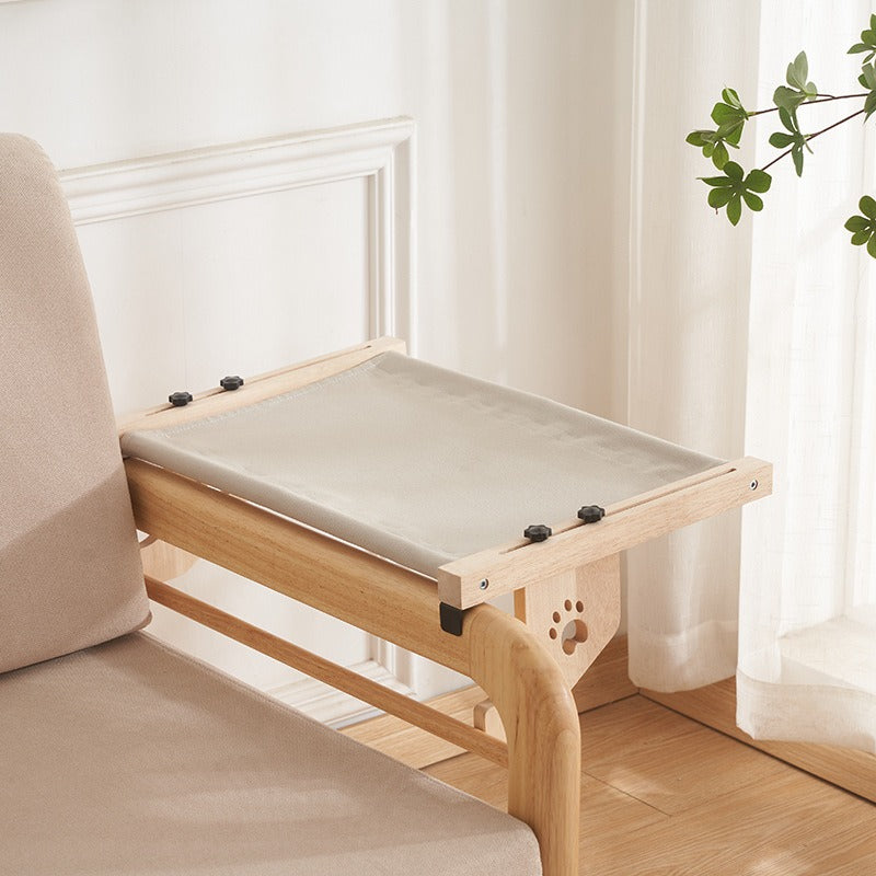Cat Solid Wood Hanging Bed