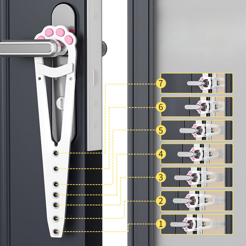 Bedroom Door Holder (Door Stopper for Pet Access)