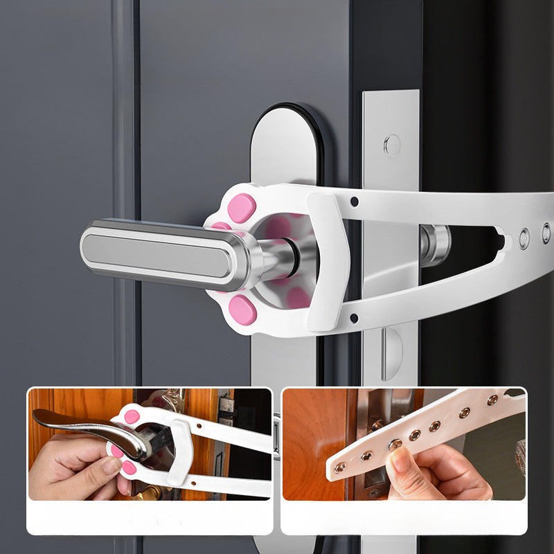 Bedroom Door Holder (Door Stopper for Pet Access)
