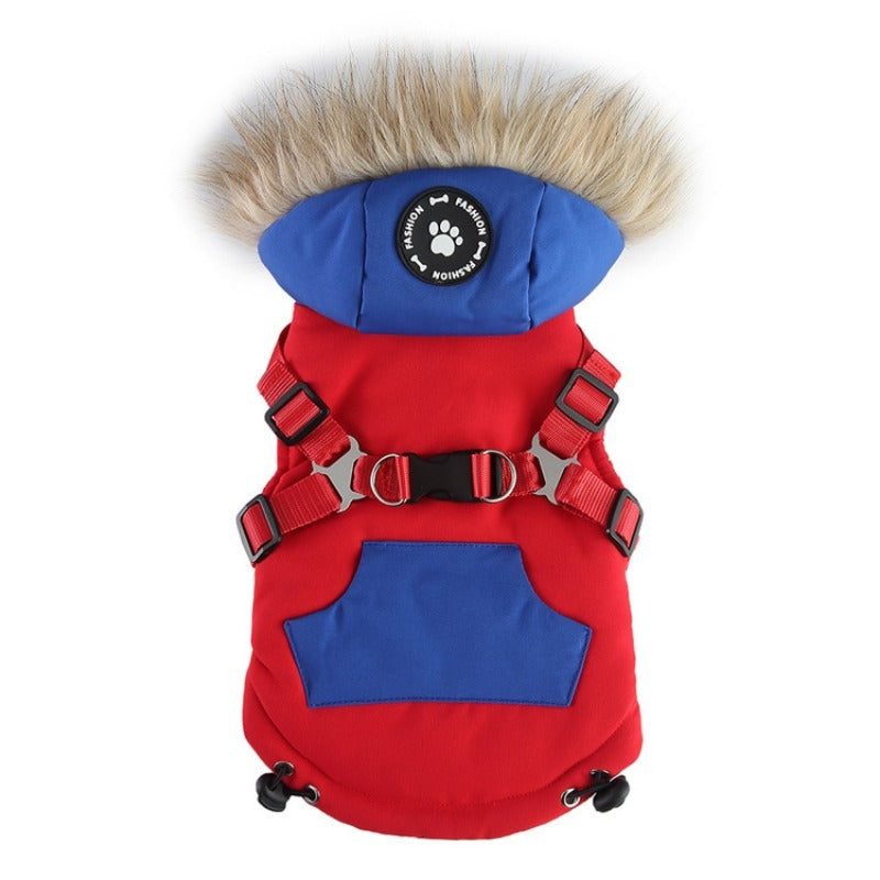 Dog Cotton-Padded Clothes (Warm Pet Apparel)