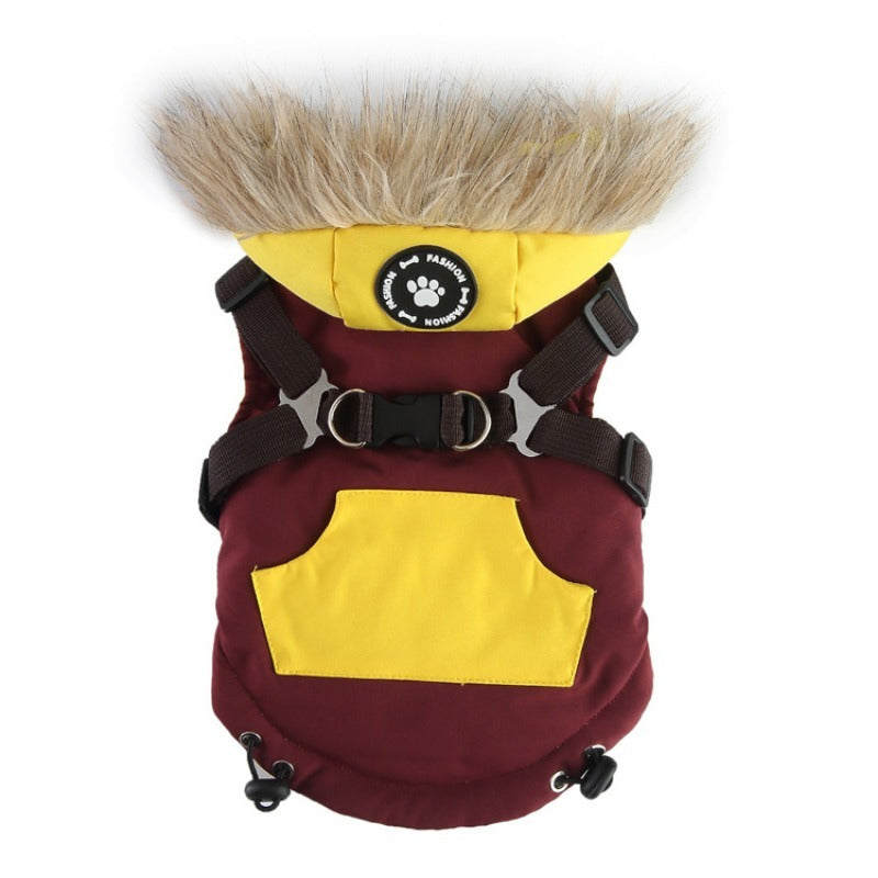 Dog Cotton-Padded Clothes (Warm Pet Apparel)