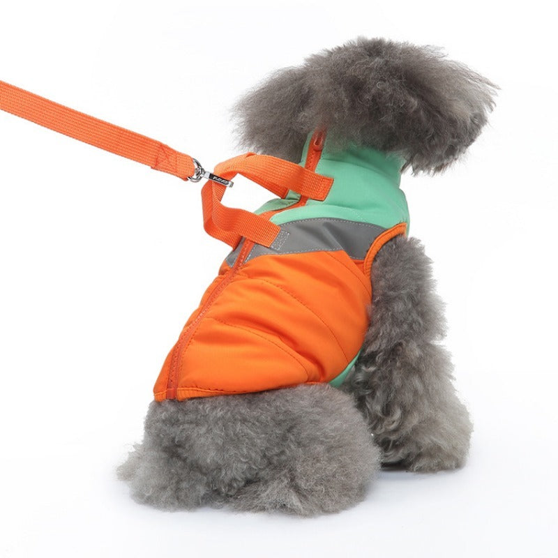 Dog Cotton-Padded Clothes (Warm Pet Apparel)