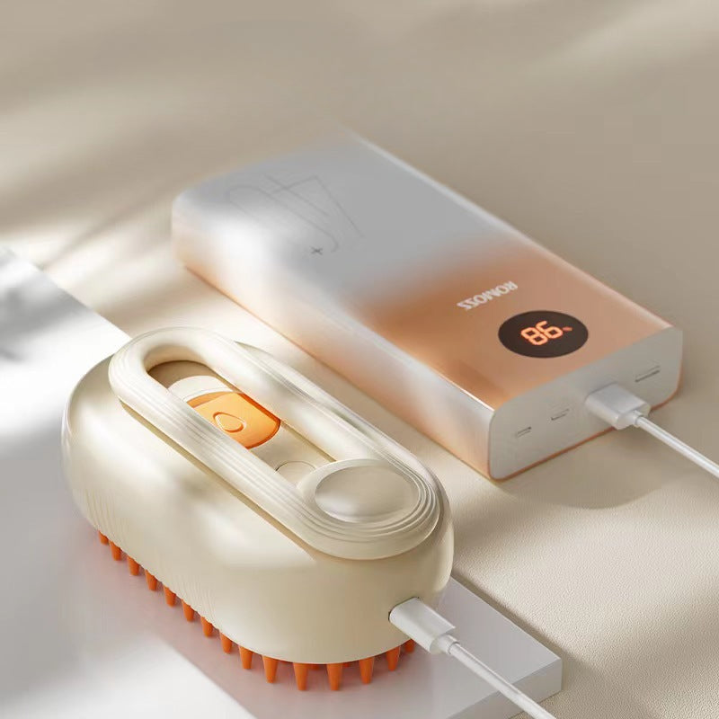 One-Click Spray Anti-Flying Hair Massage Comb