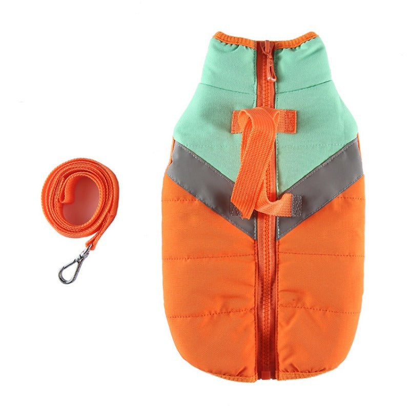 Dog Cotton-Padded Clothes (Warm Pet Apparel)