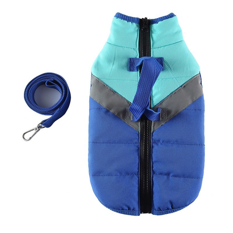 Dog Cotton-Padded Clothes (Warm Pet Apparel)