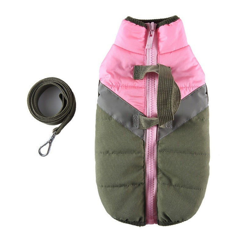 Dog Cotton-Padded Clothes (Warm Pet Apparel)