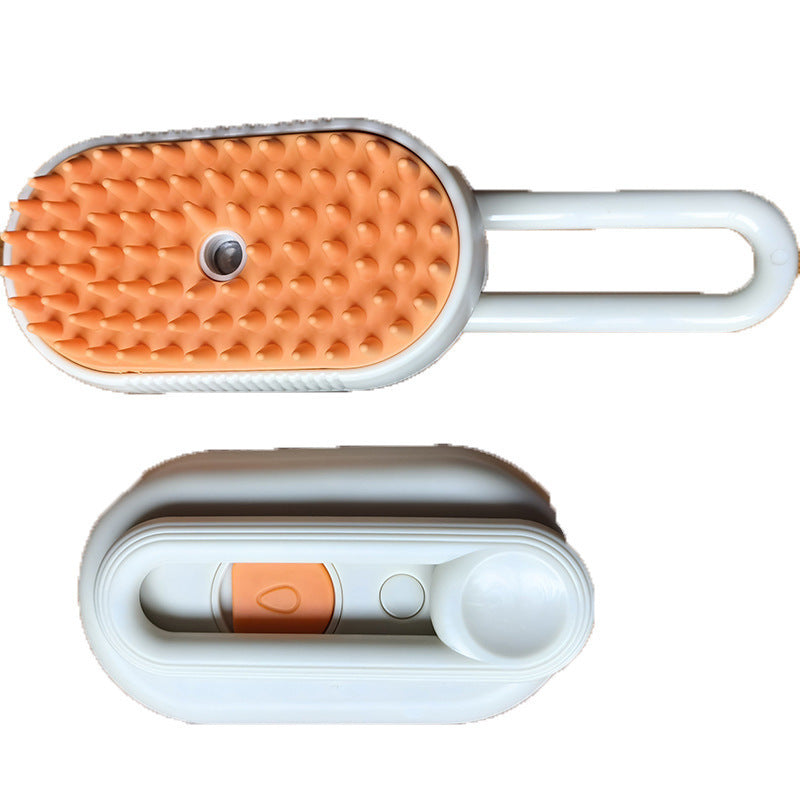 One-Click Spray Anti-Flying Hair Massage Comb