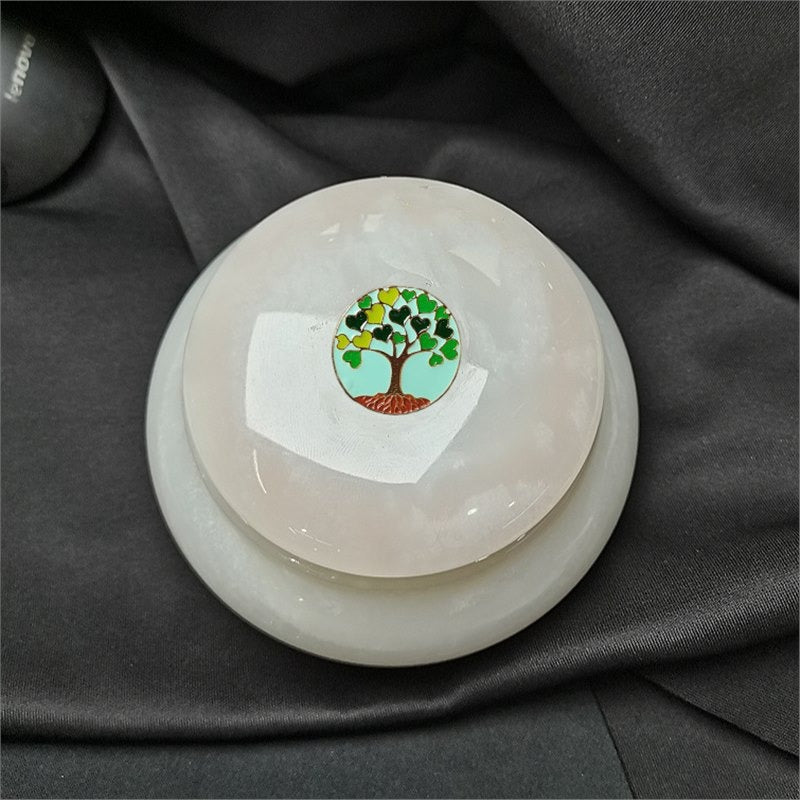 Elegant Natural White Jade Urn