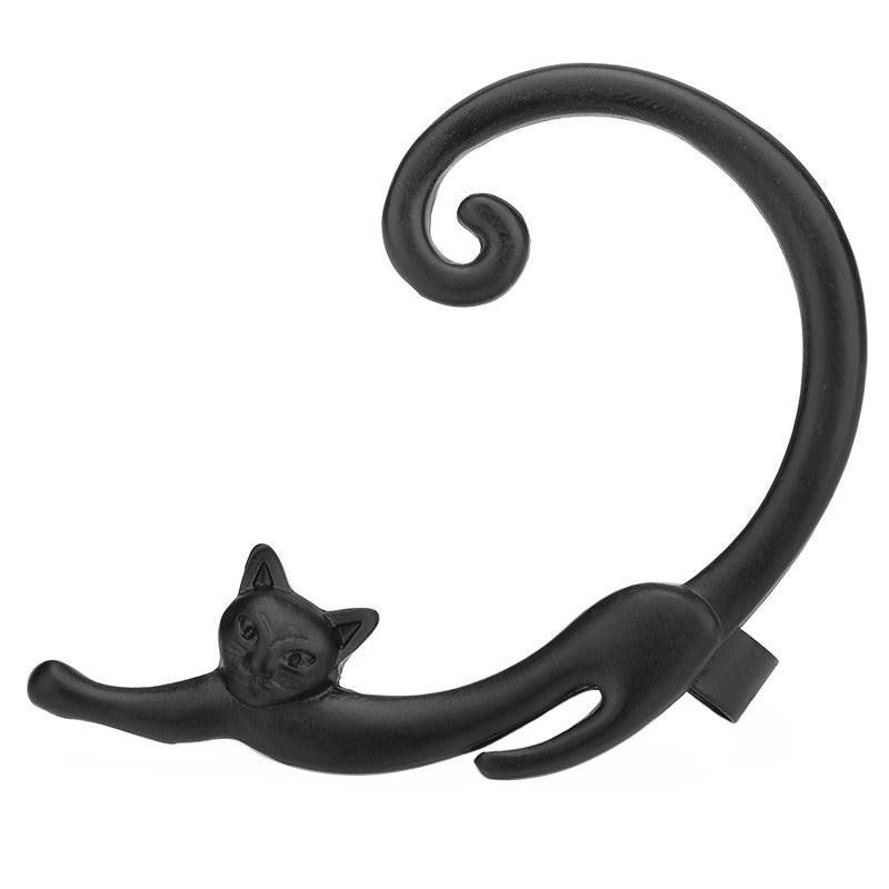 Alloy 3D Cat Earrings