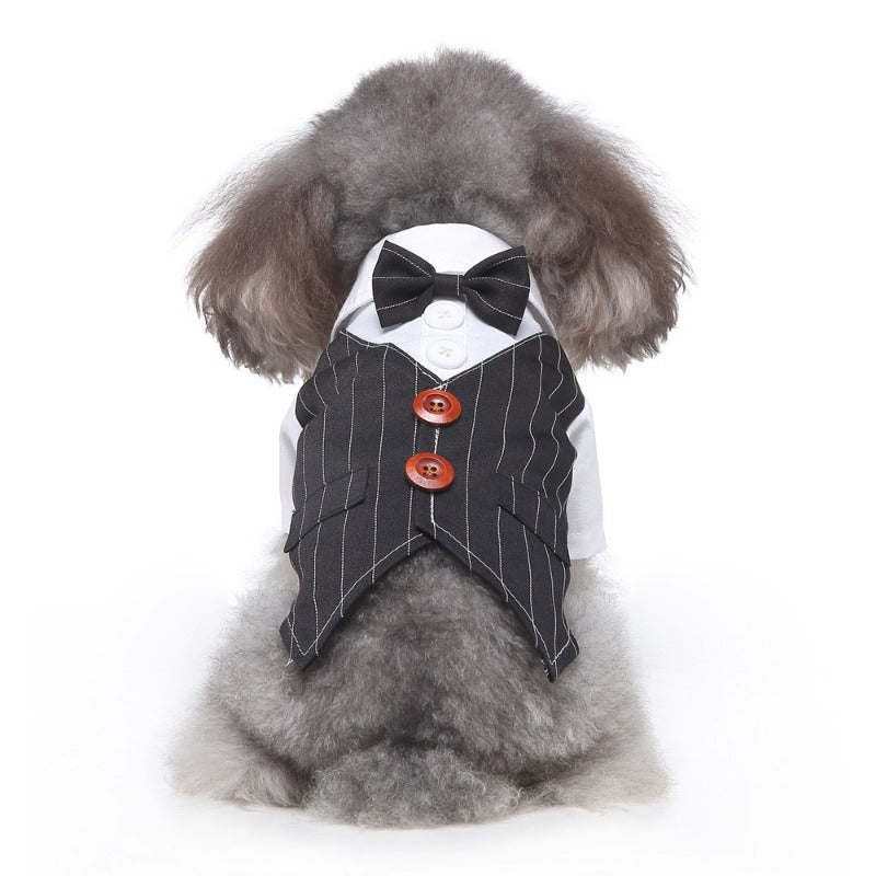Pet Bowtie Tuxedo