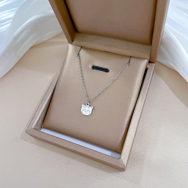 Smiley Cat Necklace