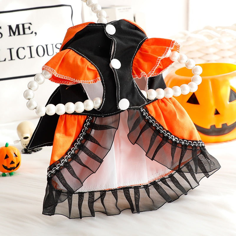 Halloween Pumpkin Orange Dress