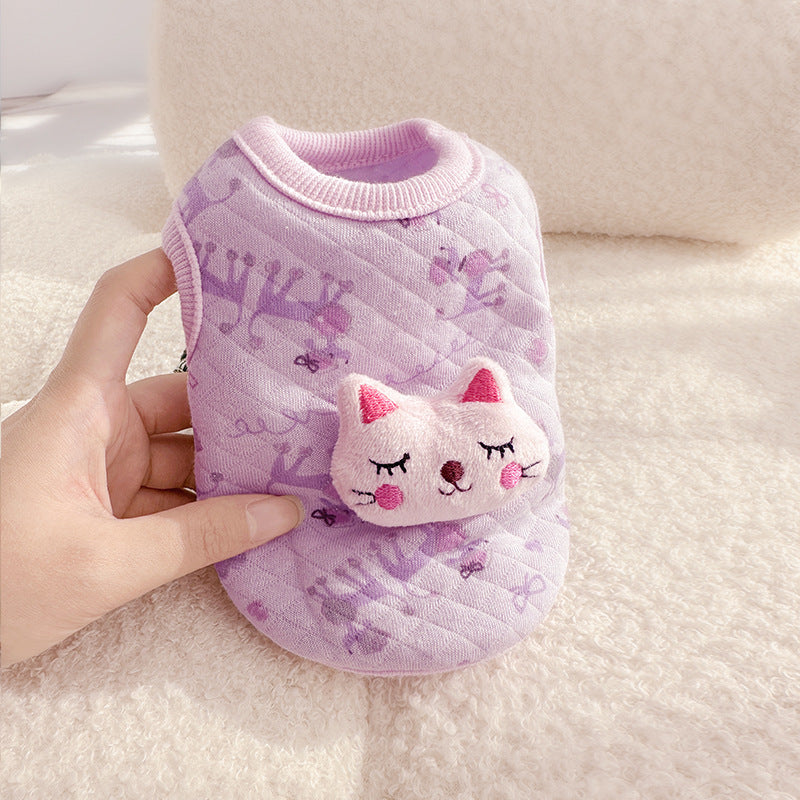 Cozy kitten Vest