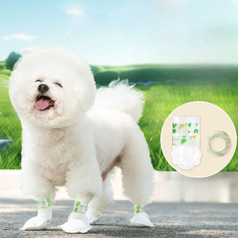 Pet Outdoor Waterproof Disposal Foot Cover