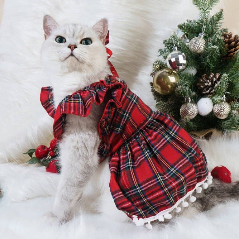 Christmas Plaid Dress