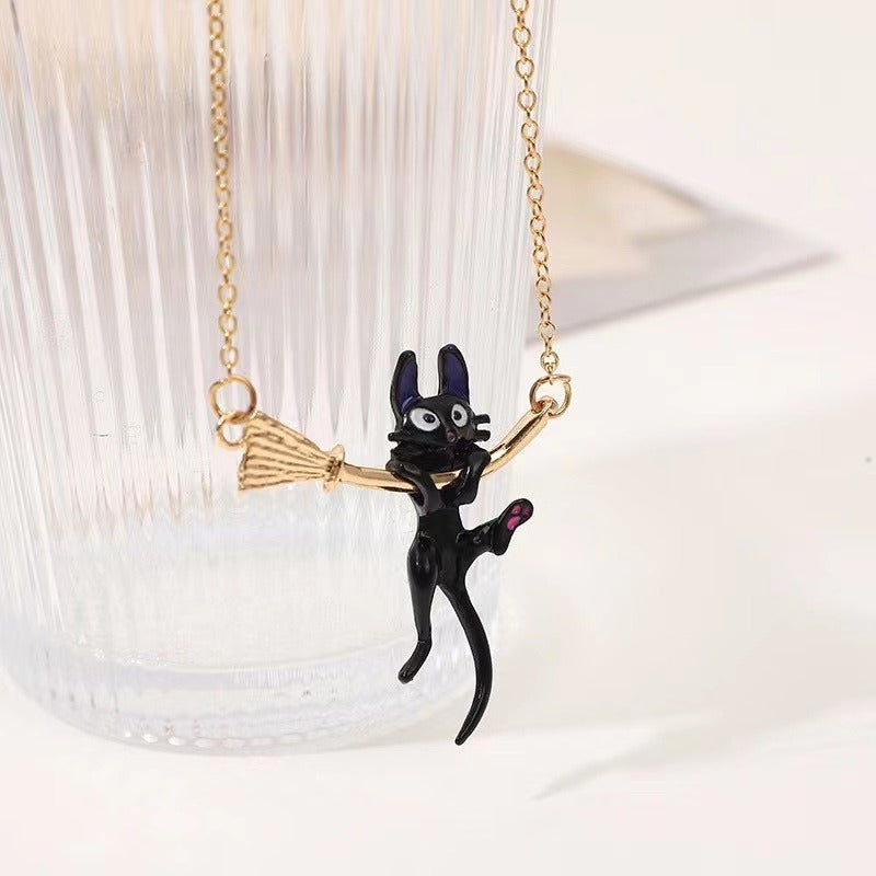 Black Cat Necklace