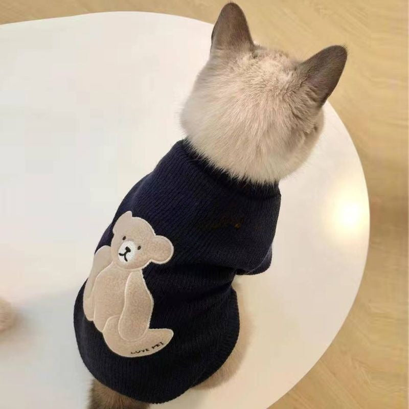 Warm Fleece Pet Sweater
