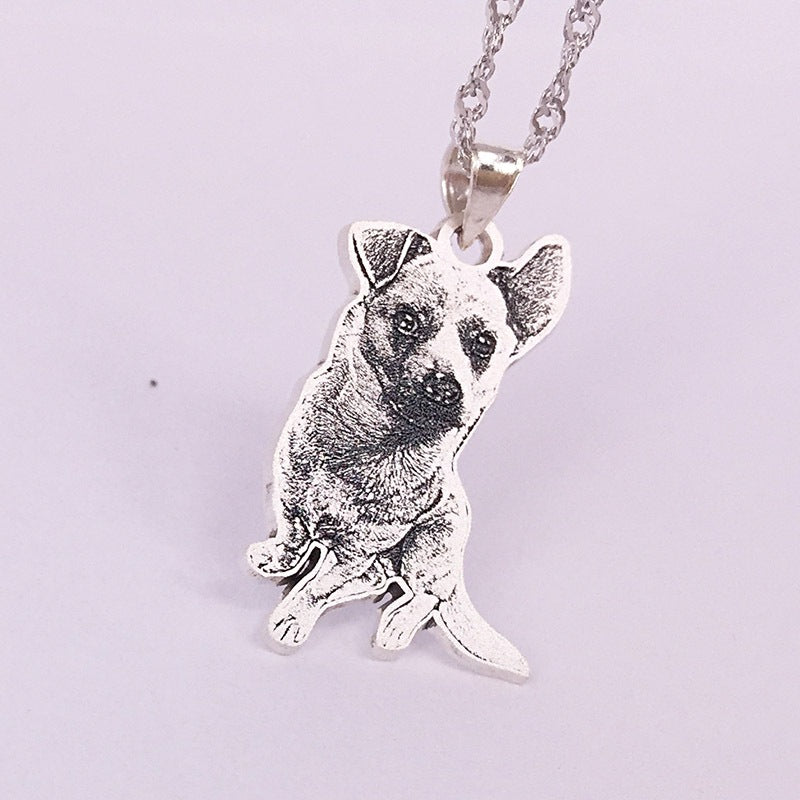 925 Silver Commemorative Relief Pendant