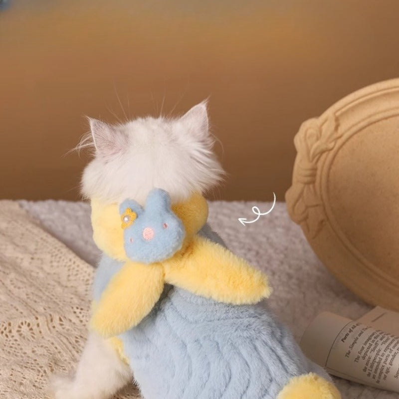 Bunny Scarf Feelce Coat
