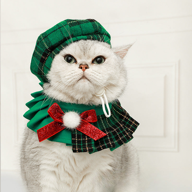Christmas Octagon Hat & Scarf