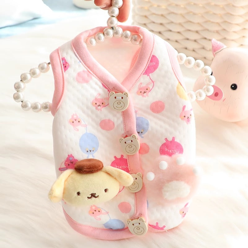Cartoon Dog Cotton Vest