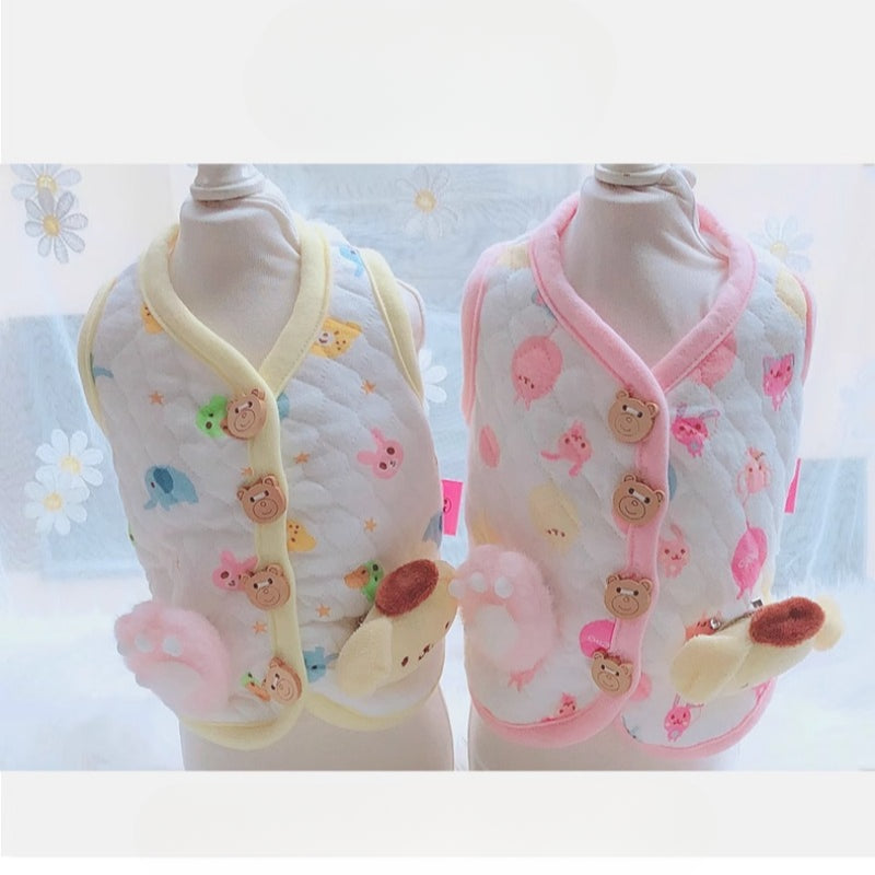 Cartoon Dog Cotton Vest