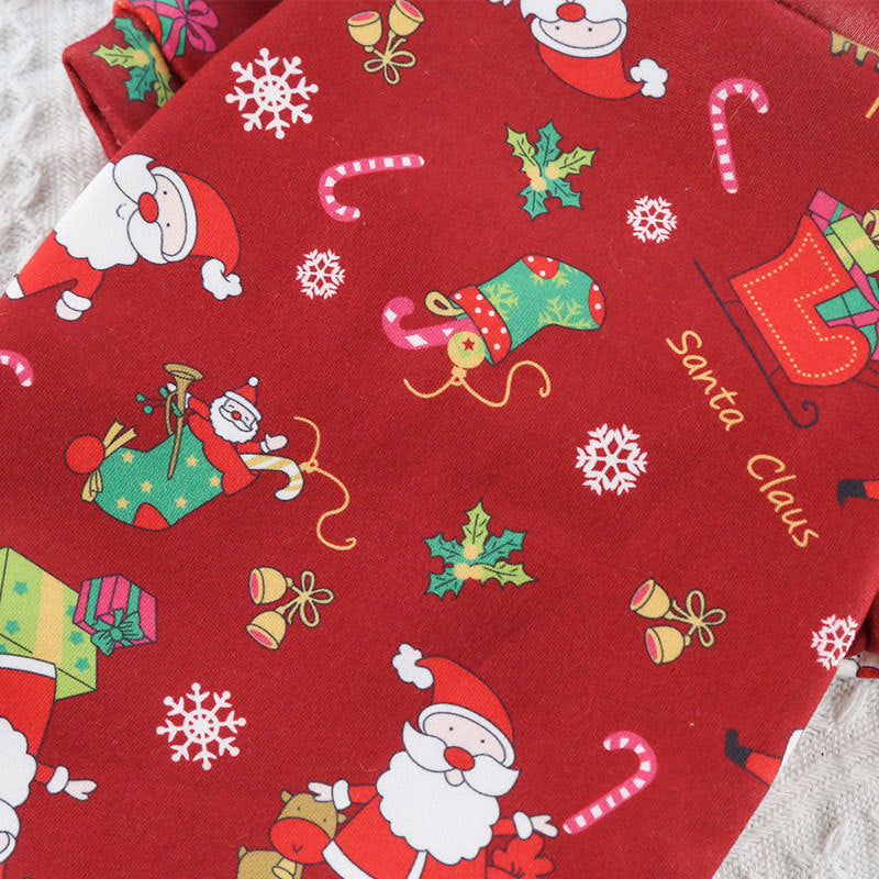 Chrismas Santa Clause Print Vest