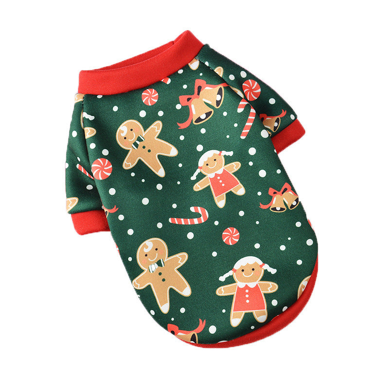 Chrismas Snowman Print Coat