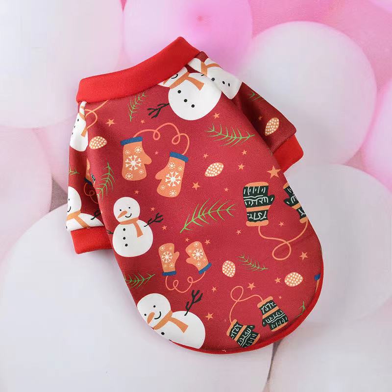 Chrismas Snowman Print Coat