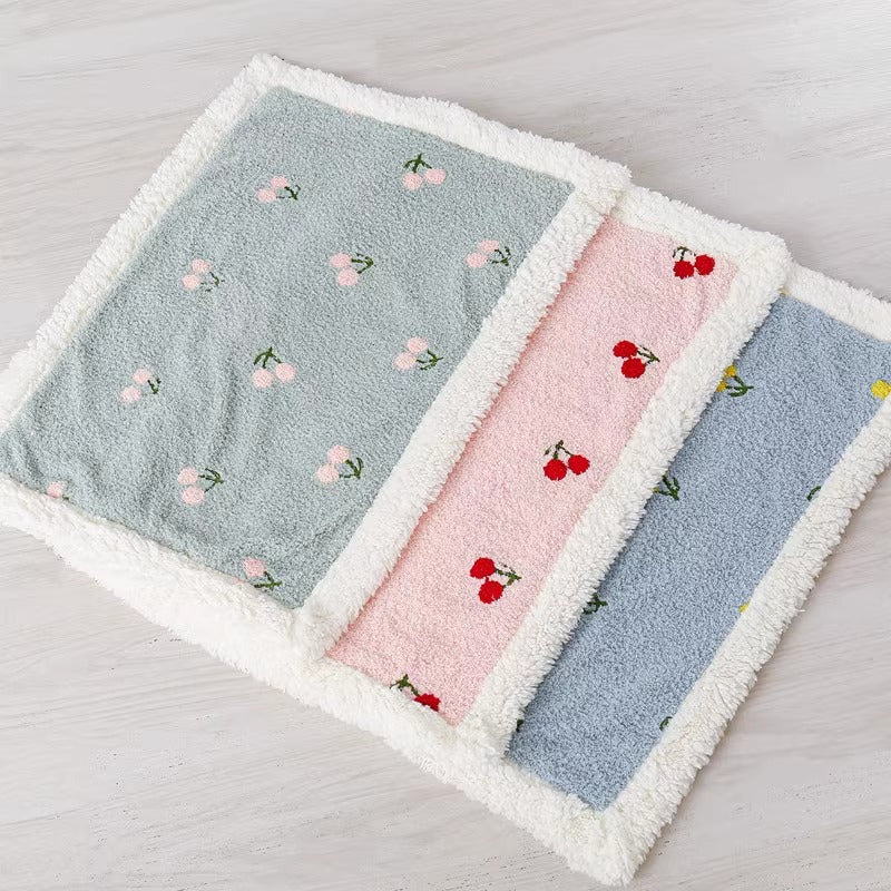 Cloud Fluff Double Warm Pet Blanket