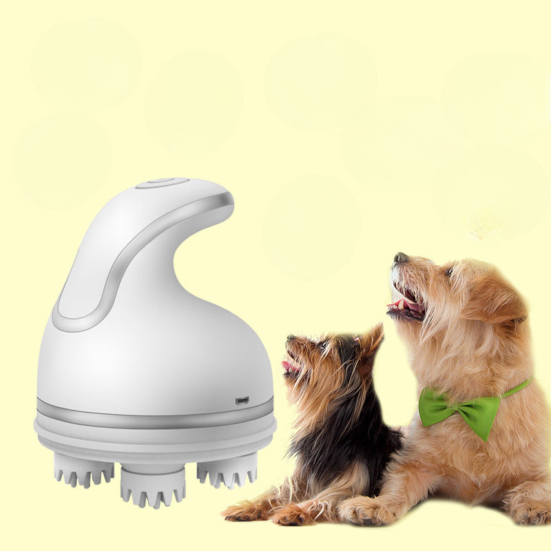 Rechargeable Pet Head Scalp Massager