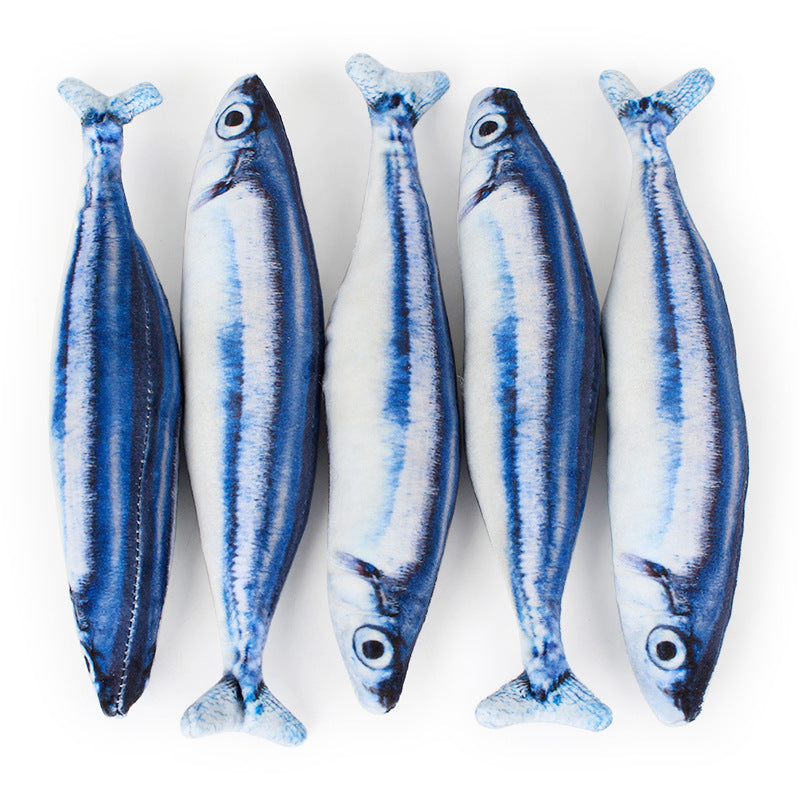Cat Simulated Fish Toy