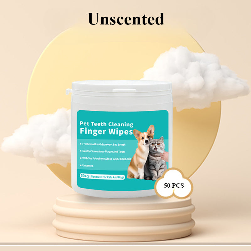 Pet Tooth Cleansing Wipes