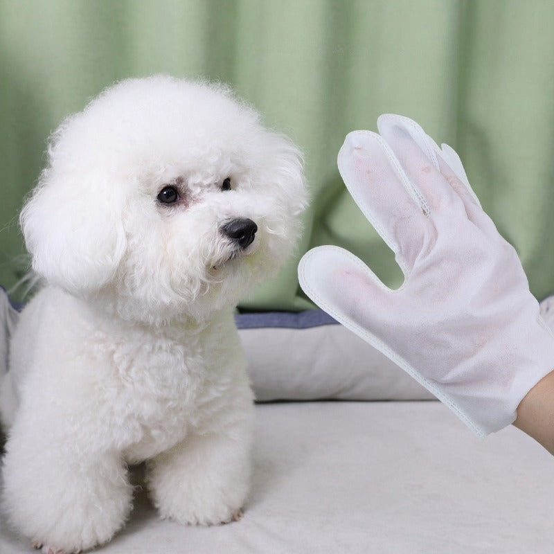 Pet Bath Wipes - 6 Wet Wipes