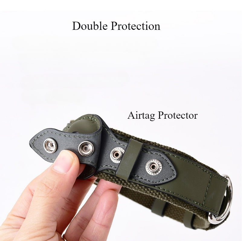 Leather Tracker Collar