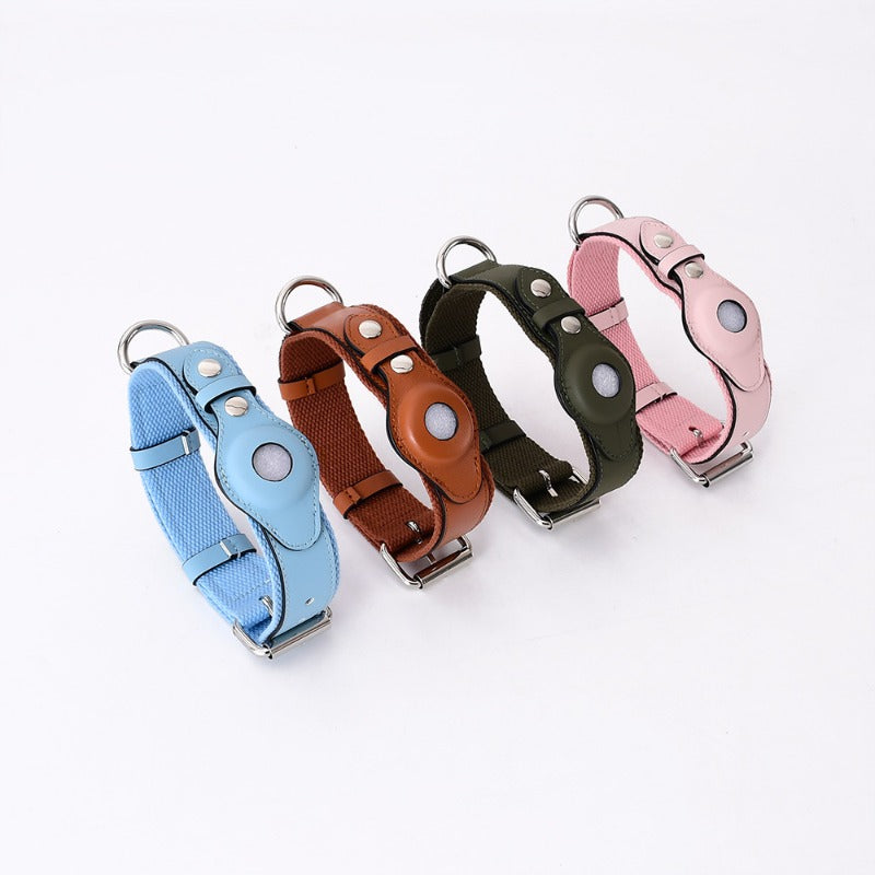 Leather Tracker Collar