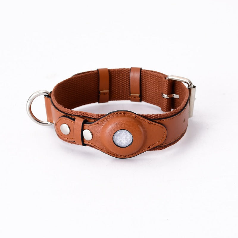 Leather Tracker Collar
