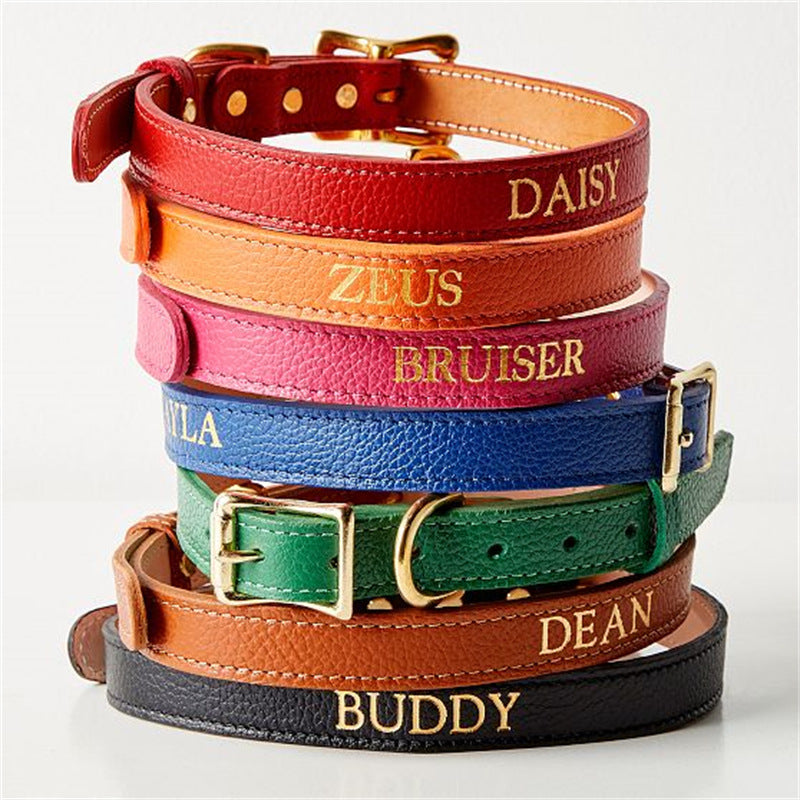 Leather Pet Collar