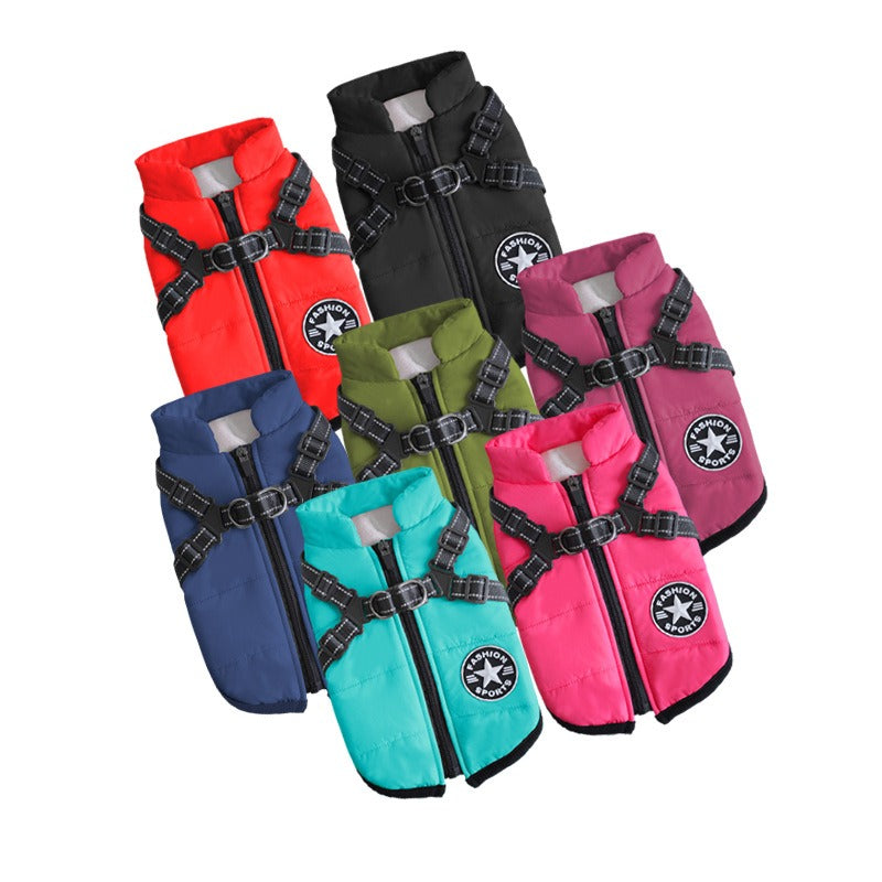 Dog Cotton-Padded Clothes