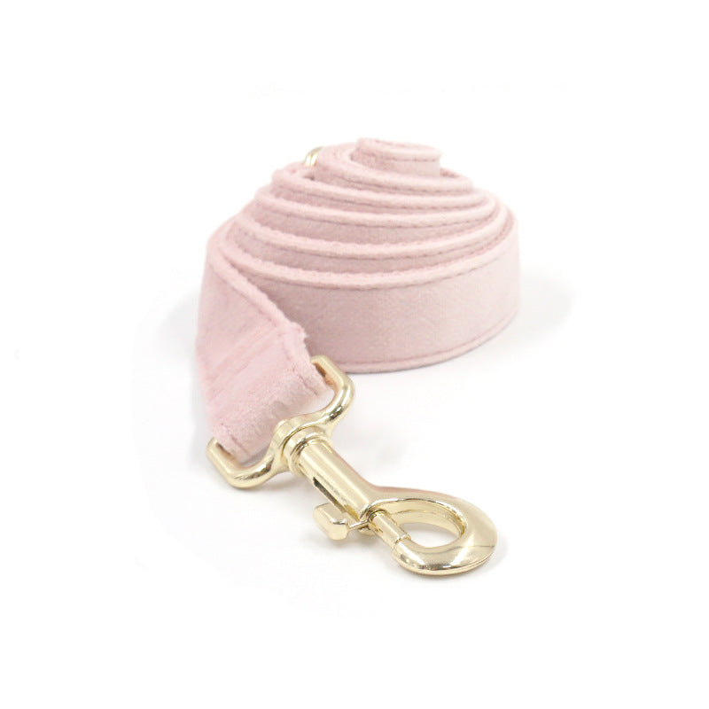 Princess Pink Velvet Pet Collar