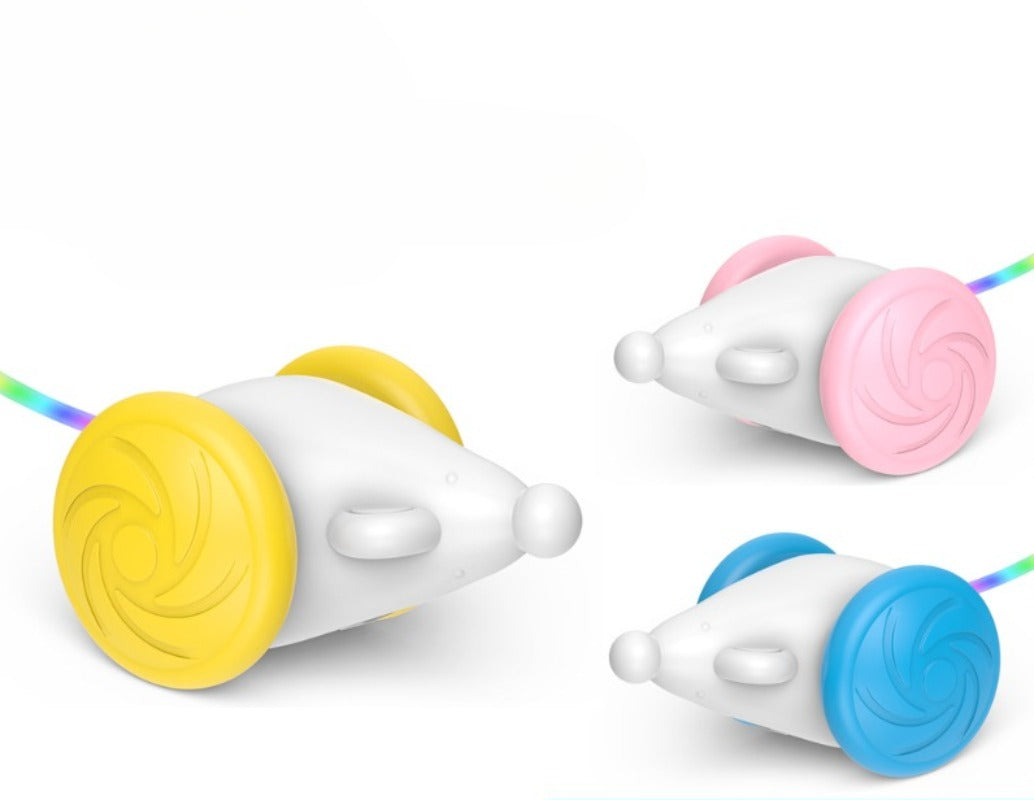 Interactive Smart Cat Toy - Electric Mouse with LED Light