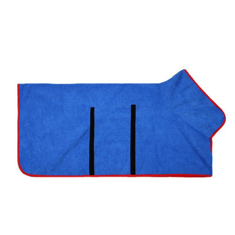 Microfiber Absorbent Pet Bathrobe