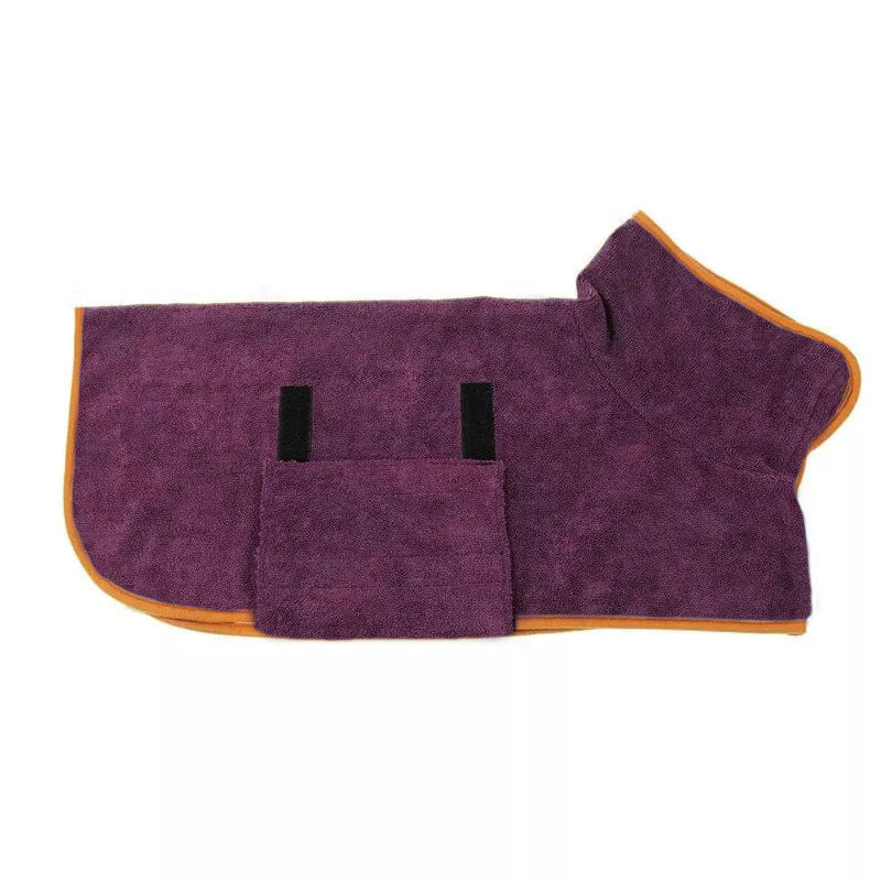 Microfiber Absorbent Pet Bathrobe