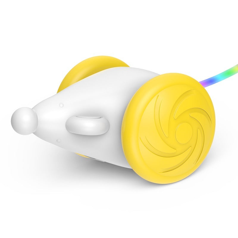 Interactive Smart Cat Toy - Electric Mouse with LED Light