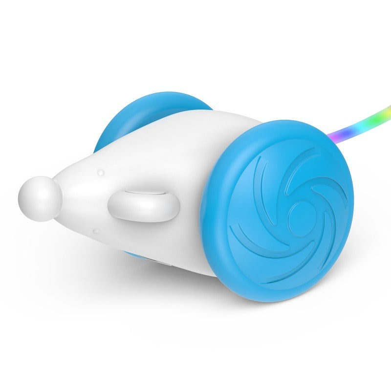 Interactive Smart Cat Toy - Electric Mouse with LED Light