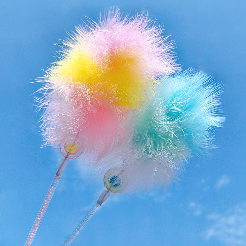 Cat Feather Fairy Stick