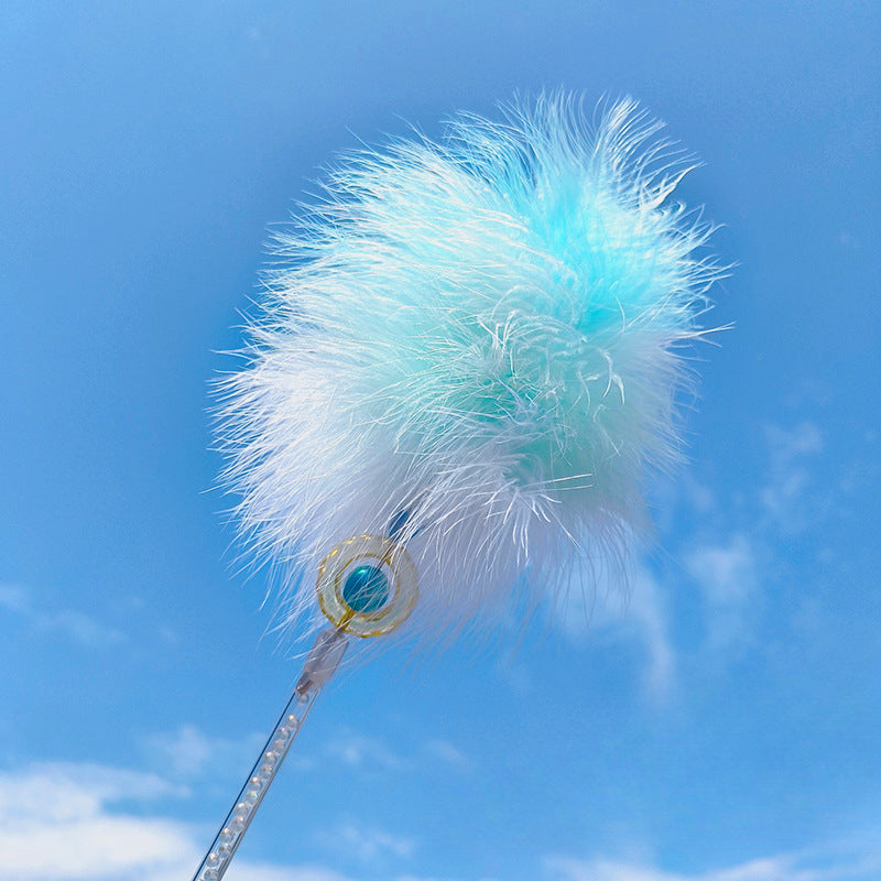 Cat Feather Fairy Stick