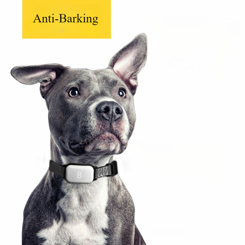 Smart Touch Screen Anti-Barking Waterproof Collar