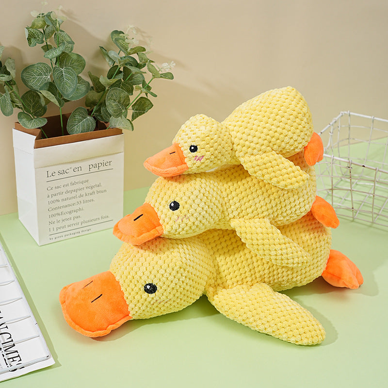 Yellow Duck Teeth-Grinding Toy